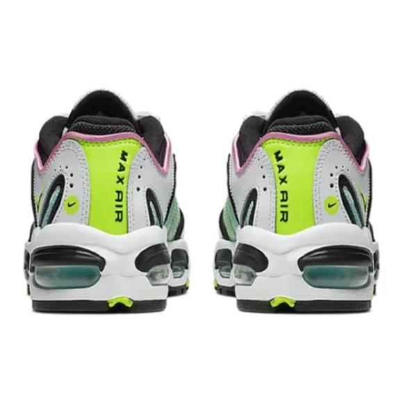 Nike Air Max TailWind 4 GS Women Shoes White/Black China Rose BQ9810102 Size 5.5 - Picture 4 of 16